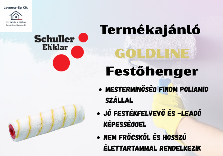 Golden festőhenger
